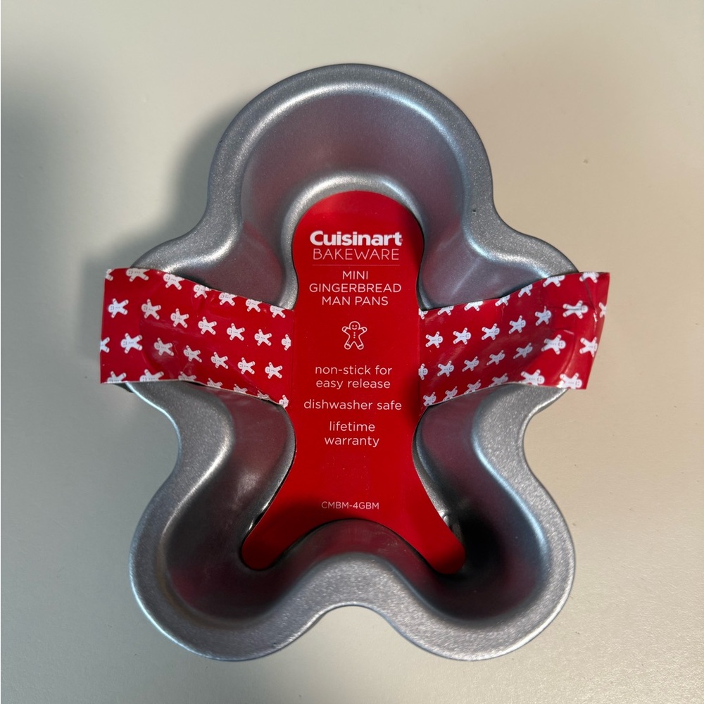 Cuisinart Mini Gingerbread Baking Pans
